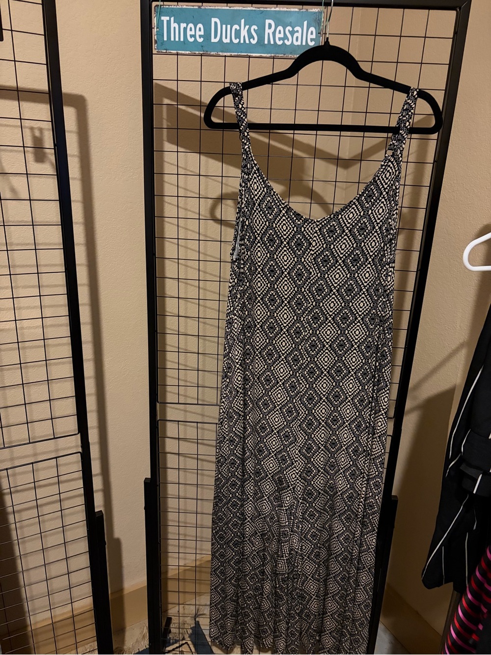 Torrid 3 Super Soft Geometric Black & Cream Jumper
